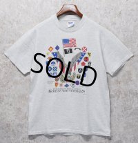 【90's】【USA製】【ビンテージ】【Hanes】ヘインズ【Korean war veterans】メモリアル【霜降りグレー】【Tシャツ】【サイズL】 