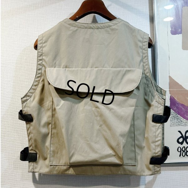 画像3: デッドストック【ビンテージ】【Birder's Buddy】ベージュ【ハンティングベスト】【サイズS】 