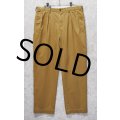 【ラルフローレン】POLO RALPH LAUREN【ETHAN PANT】イーサン【ライトブラウン】２タック【コットンパンツ】【34×30】 