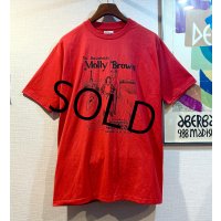 ほぼ未使用!! ~90's【USA製】【ビンテージ】ヘインズ【hanes】Molly Brown【赤】【Ｔシャツ】【サイズXL】 