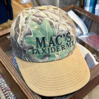 【USA製】【ビンテージ】【OUTDOOR CAP】アウトドアキャップ【MAC'S TAXIDER MR】【カモ柄ｘブラウン】 【ベースボールキャップ】 