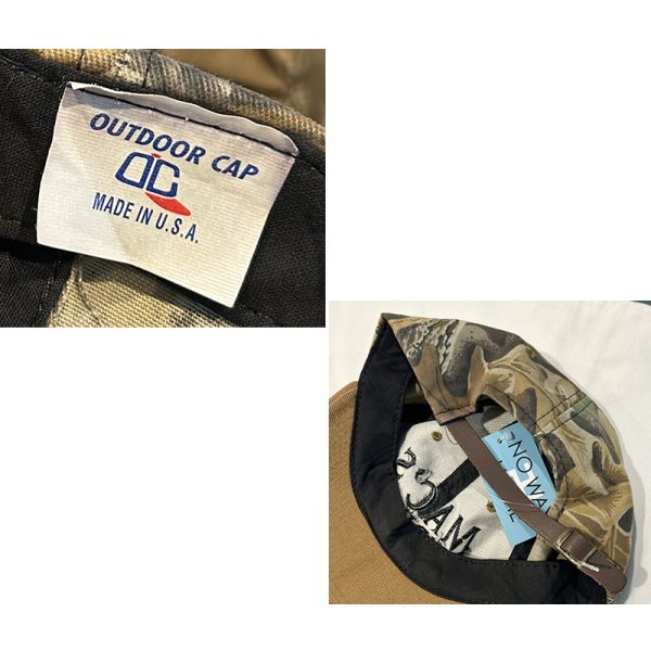 画像2: 【USA製】【ビンテージ】【OUTDOOR CAP】アウトドアキャップ【MAC'S TAXIDER MR】【カモ柄ｘブラウン】 【ベースボールキャップ】 