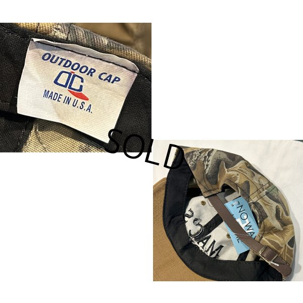 画像2: 【USA製】【ビンテージ】【OUTDOOR CAP】アウトドアキャップ【MAC'S TAXIDER MR】【カモ柄ｘブラウン】 【ベースボールキャップ】 