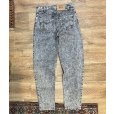 画像4: ∼90’s 【USA製】【ビンテージ】【LEVI'S】【リーバイス５５０】550 黒 ブラック ケミカルウォッシュ デニムパンツ 【30ｘ32】<br> (4)