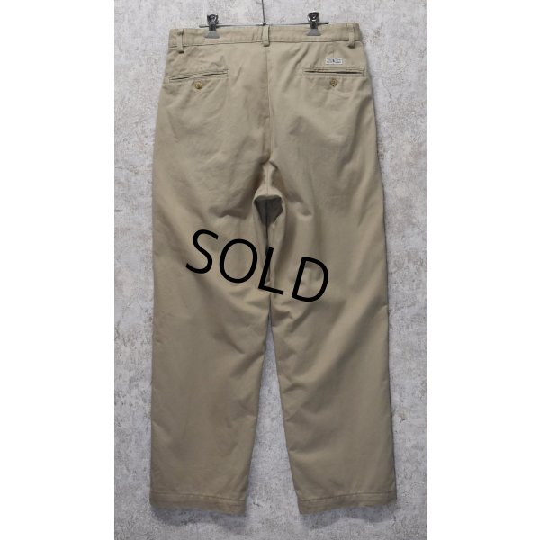 画像5: 【USA製】【ラルフローレン】POLO RALPH LAUREN【ベージュ】【2タック】【コットンパンツ】【34×31】 