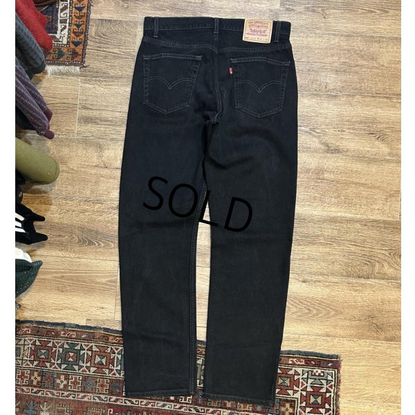 画像4: カナダ製【ビンテージ】【LEVI'S】【リーバイス５０５】505【黒】【デニムパンツ】ブラックデニム【34×34】 