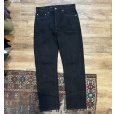 画像2: カナダ製【ビンテージ】【LEVI'S】【リーバイス５０５】505【黒】【デニムパンツ】ブラックデニム【34×34】<br> (2)