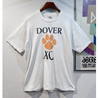 【USA製】【90's~】ビンテージ【FRUIT OF THE LOOM】【フルーツオブザルーム】【DOVER XC】白 肉球【 Tシャツ】【サイズL】 