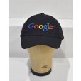 画像1: 【ビンテージ】【Google】【グーグル】【黒】【コットンキャップ】BBキャップ<br> (1)