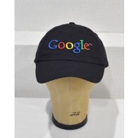 【ビンテージ】【Google】【グーグル】【黒】【コットンキャップ】BBキャップ 