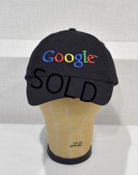 【ビンテージ】【Google】【グーグル】【黒】【コットンキャップ】BBキャップ 