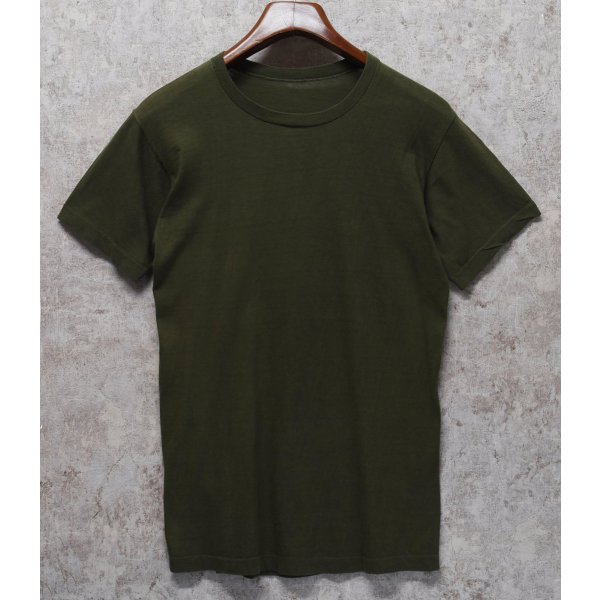 画像1: 【70's】【ビンテージ】【U.S.ARMY】【ODカラー】アンダーシャツ【Ｔシャツ】M程度 