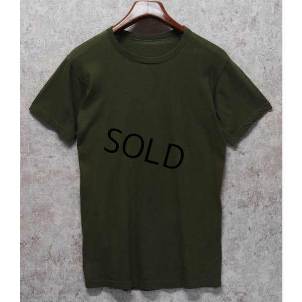 画像1: 【70's】【ビンテージ】【U.S.ARMY】【ODカラー】アンダーシャツ【Ｔシャツ】M程度 