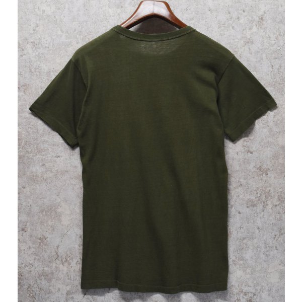 画像3: 【70's】【ビンテージ】【U.S.ARMY】【ODカラー】アンダーシャツ【Ｔシャツ】M程度 