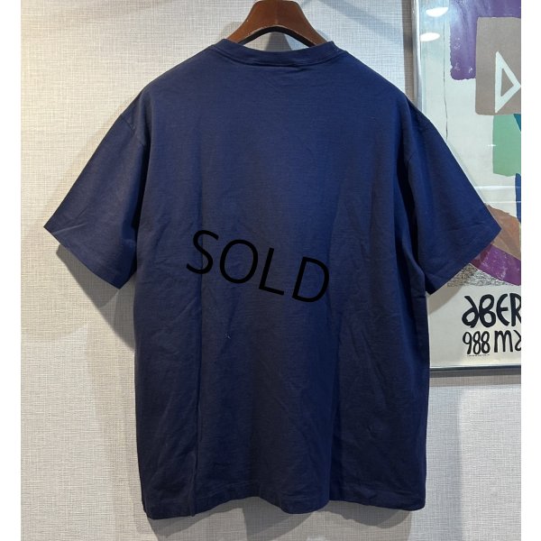 画像3: 90's【USA製】【MIXED BLUES】【紺】【無地】【ポケット付き】【Tシャツ】【サイズM】 