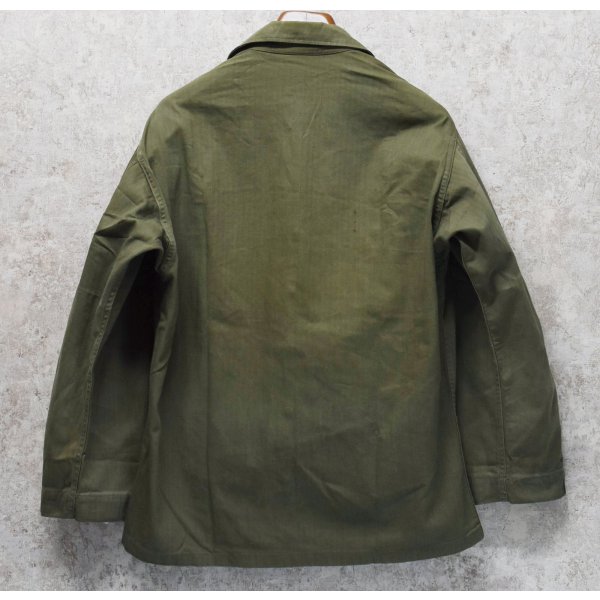 画像3: 40's【ビンテージ】【米軍実物】U.S.ARMY【M-43】【HBT】【13スターボタン】【ジャケット】ユーティリティシャツ【38R】 