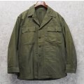 40's【ビンテージ】【米軍実物】U.S.ARMY【M-43】【HBT】【13スターボタン】【ジャケット】ユーティリティシャツ【38R】 