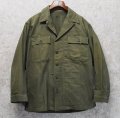 40's【ビンテージ】【米軍実物】U.S.ARMY【M-43】【HBT】【13スターボタン】【ジャケット】ユーティリティシャツ【38R】 