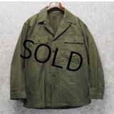 40's【ビンテージ】【米軍実物】U.S.ARMY【M-43】【HBT】【13スターボタン】【ジャケット】ユーティリティシャツ【38R】 