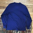画像3: ∼90's【USA製】【ビンテージ】【HANES】ヘインズ【the charlie daniels】袖プリント付き【紺】【ロンT】【サイズXL】<br> (3)