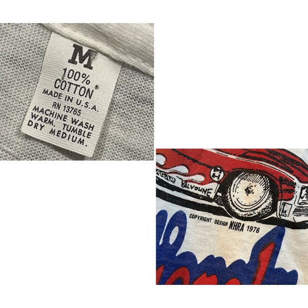 画像3: 【デッドストック】 【70's】【USA製】NHRA【ビンテージ】【Summer nationals】【車】プリント【白】【Tシャツ】【サイズM】 