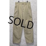 【90's】【ビンテージ】【DOCKERS】ドッカーズ【ベージュ】【２タックコットンパンツ】【31ｘ32】 