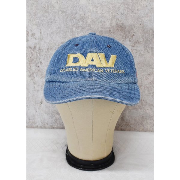 画像3: 【USA製】【DAV】【デニム地】【コットンBBキャップ】サイズフリー  