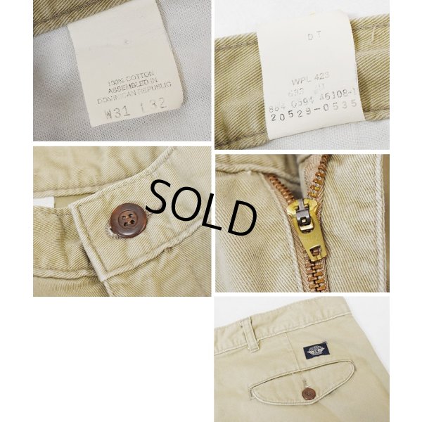 画像2: 【90's】【ビンテージ】【DOCKERS】ドッカーズ【ベージュ】【2タックコットンパンツ】【31x32】