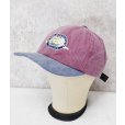 画像3: 【USA製】【New England Cap】【エンジ×グレー】【the endeavour】【WORD VOYAGE】【BBキャップ】 <br> (3)