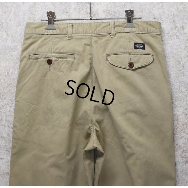 画像4: 【90's】【ビンテージ】【DOCKERS】ドッカーズ【ベージュ】【2タックコットンパンツ】【31x32】