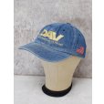 画像1: 【USA製】【DAV】【デニム地】【コットンBBキャップ】サイズフリー <br> (1)
