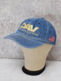 【USA製】【DAV】【デニム地】【コットンBBキャップ】サイズフリー  