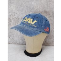 【USA製】【DAV】【デニム地】【コットンBBキャップ】サイズフリー  