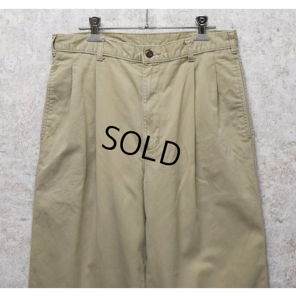 画像3: 【90's】【ビンテージ】【DOCKERS】ドッカーズ【ベージュ】【2タックコットンパンツ】【31x32】