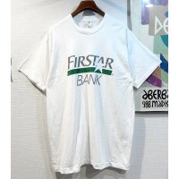 【90’s】【USA製】ビンテージ【FRUIT OF THE LOOM】【フルーツオブザルーム】【FIRSTAR BANK】【企業ロゴ】白【 Tシャツ】 サイズXL 