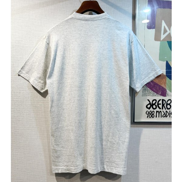 画像3: 90's【USA製】 ビンテージ【FRUIT OF THE LOOM 】フルーツオブザルーム【グレー】【無地】【ポケット付き】【 Tシャツ】ポケT【サイズL】 