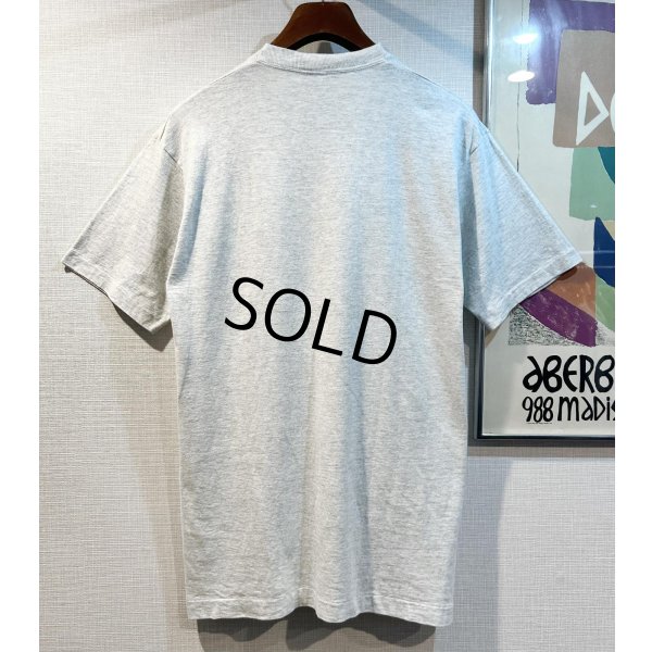 画像3: 90's【USA製】 ビンテージ【FRUIT OF THE LOOM 】フルーツオブザルーム【グレー】【無地】【ポケット付き】【 Tシャツ】ポケT【サイズL】 
