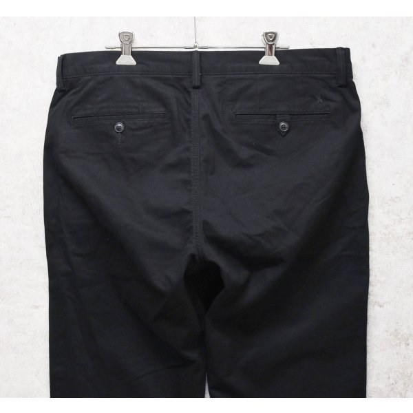 画像4: 【程度良好】【ラルフローレン】POLO RALPH LAUREN【黒】STRETCH STRAIGHT FIT【コットンパンツ】【34×32】 