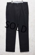 【程度良好】【ラルフローレン】POLO RALPH LAUREN【黒】STRETCH STRAIGHT FIT【コットンパンツ】【34×32】 