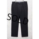 【程度良好】【ラルフローレン】POLO RALPH LAUREN【黒】STRETCH STRAIGHT FIT【コットンパンツ】【34×32】 