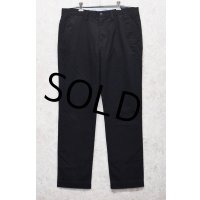 【程度良好】【ラルフローレン】POLO RALPH LAUREN【黒】STRETCH STRAIGHT FIT【コットンパンツ】【34×32】 