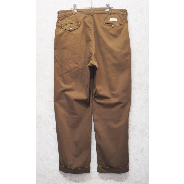 画像4: 【ラルフローレン】POLO RALPH LAUREN【ブラウン】HAMMOND PANT【ハモンドパンツ】【２タック】【コットンパンツ】【36×30】 