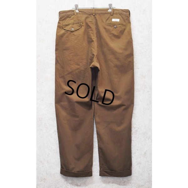画像4: 【ラルフローレン】POLO RALPH LAUREN【ブラウン】HAMMOND PANT【ハモンドパンツ】【２タック】【コットンパンツ】【36×30】 
