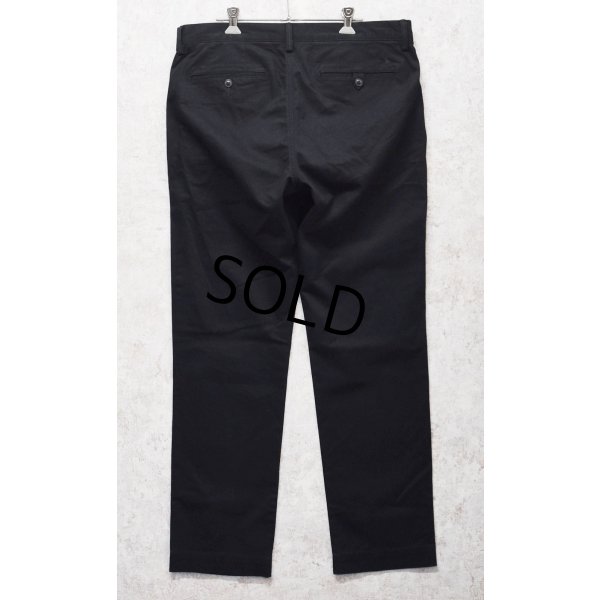 画像5: 【程度良好】【ラルフローレン】POLO RALPH LAUREN【黒】STRETCH STRAIGHT FIT【コットンパンツ】【34×32】 