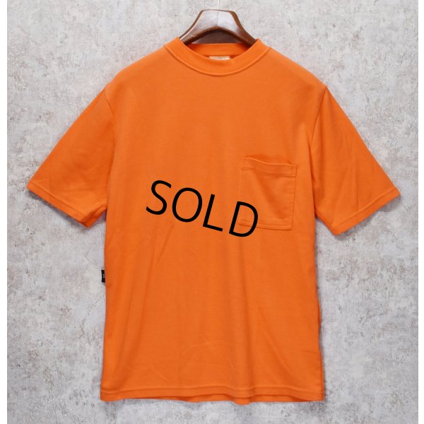 画像1: 【デッドストック】【イングランド製】【Bulwark】【オレンジ】【無地】ポケット付き【Tシャツ】【サイズM】 