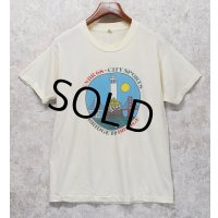80’s【USA製】ビンテージ【スクリーンスターズ】【KHBR68 city sports】【クリーム】Tシャツ【サイズＸＬ】 