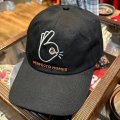 【デッドストック】ビンテージ【PERFECTO HOMES】【黒】【ベースボールキャップ】  