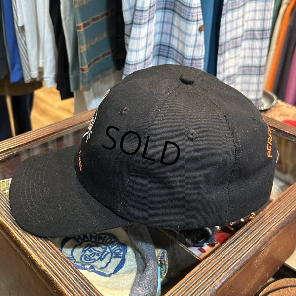 画像3: 【デッドストック】ビンテージ【PERFECTO HOMES】【黒】【ベースボールキャップ】  