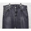 【ラルフローレン】【POLO RALPH LAUREN】【デニム＆サプライ】【黒】【ダメージ加工】【デニムパンツ】【36×32】 