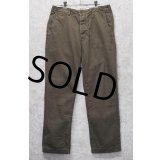 【J.Crew】ジェイクルー【ブラウン】【コットンパンツ】【33ｘ32】 